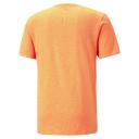 Puma Mens Favourite Heather Running Tee Orange L @ Rebel Active