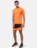 Puma Mens Favourite Heather Running Tee Orange M @ Rebel Active