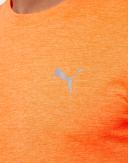 Puma Mens Favourite Heather Running Tee Orange M @ Rebel Active