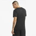 Puma Mens Heather Running Tee Black 3XL @ Rebel Active