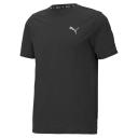 Puma Mens Heather Running Tee Black 3XL @ Rebel Active