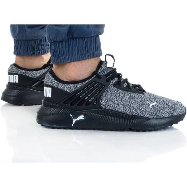 Puma | Mens Pacer Future Knit (Black/White) 7.5