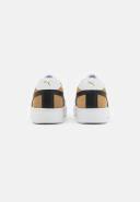 Puma Mens Pro Mix Sneakers White/Tan/Black Size 7