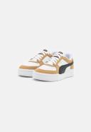 Puma Mens Pro Mix Sneakers White/Tan/Black Size 7