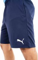 Puma Mens Teamrise Casual Shorts Peacoat/White M