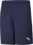 Puma Mens Teamrise Casual Shorts Peacoat/White M