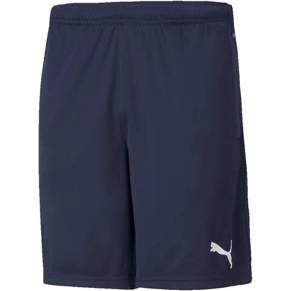 Puma Mens Teamrise Casual Shorts Peacoat/White XS