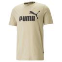 Puma No1Logo Tee Mens, Size S, Beige