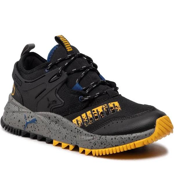 Puma, Pacer Future Trail Sneakers, Unisex, Black, 11, Footwear