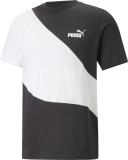 Puma Power Cat Short Sleeve T-Shirt Black L Man 67338092-L