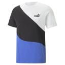 Puma Power Cat Short Sleeve T-Shirt Black L Man 67338092-L
