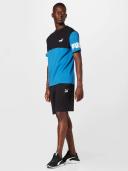 Puma Power Colorblock Tee in Blue XL