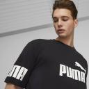 Puma Power Colourblock Tee. Mens. Royal Sapphire L