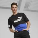 Puma Power Colourblock Tee. Mens. Royal Sapphire M