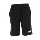 Puma, Power Logo Men's Shorts, Male, Black, M, Apparel