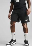 Puma, Power Logo Men's Shorts, Male, Black, M, Apparel