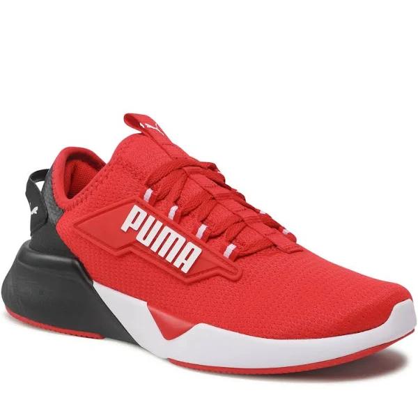 Puma Retaliate 2 Trainers Red Black White Junior - 39