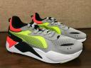 Puma RS-X Hard Drive 'Grey Yellow Red' Sneakers | Men's Size 11