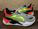 Puma RS-X Hard Drive 'Grey Yellow Red' Sneakers | Men's Size 11