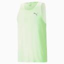 Puma Run Cloudspun Sleeveless T-Shirt Green M Man 52326734-M