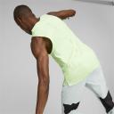 Puma Run Cloudspun Sleeveless T-Shirt Green M Man 52326734-M