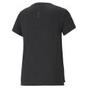 Puma Run Heather T Shirt Womens, Size 16, Black