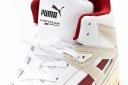 Puma Slipstream Hi Heritage Shoes Puma WHITE-NIMBUS Cloud-Intense Red