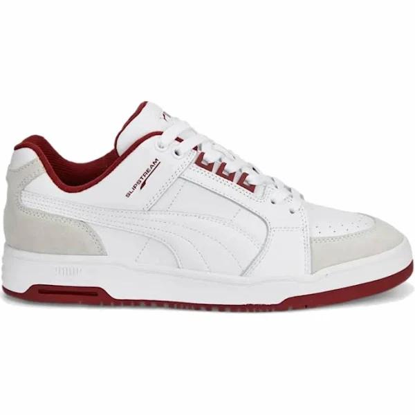Puma Slipstream Lo Retro 'White Intense Red' Sneakers | Men's Size 10.5