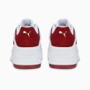 Puma Slipstream Sneakers in White and Red