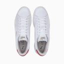 Puma Smash V2 L Puma White-High Risk Red