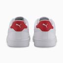 Puma Smash V2 L Puma White-High Risk Red