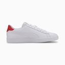Puma Smash V2 L Puma White-High Risk Red