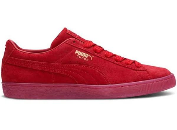 Puma Suede Classic Mono Gold Red