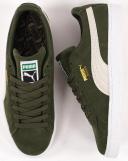 Puma Suede Classic Trainer - Green - Size - 8.5
