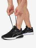 Puma Twitch Runner Shoes Black White - 44.5