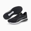 Puma Twitch Runner Shoes Black White - 44.5