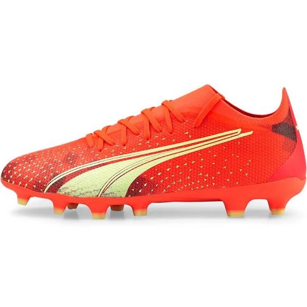 Puma Ultra Match FG/AG Red Mens Football Boots