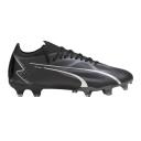 Puma Ultra Match Firm Ground Cleats Soccer 107347-02 Black 6.5