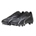 Puma Ultra Match Firm Ground Cleats Soccer 107347-02 Black 6.5