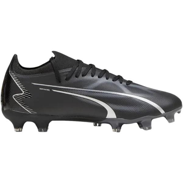 Puma Ultra Match Firm Ground Cleats Soccer 107347-02 Black 6.5