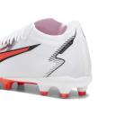 Puma Ultra Match Firm Ground White Fire Orchid