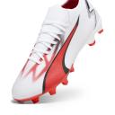 Puma Ultra Match Firm Ground White Fire Orchid