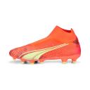 Puma Ultra Match+ LL FG/AG Soccer Cleats Soccer Shoes Orange- Mens- Size 11.5 M