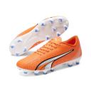 Puma Ultra Play FG/AG Firm Ground Soccer Cleats Orange/White/Blue - Size 12.5