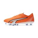 Puma Ultra Play FG/AG Firm Ground Soccer Cleats Orange/White/Blue - Size 12.5