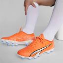 Puma Ultra Play FG/AG Firm Ground Soccer Cleats Orange/White/Blue - Size 12.5