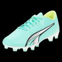 Puma Ultra Play FG Firm Ground Cleats (Pursuit Pack) in Green - Size 12.5