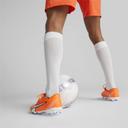Puma Ultra Play FG Soccer Cleats, Men's, Orange/White