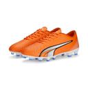 Puma Ultra Play FG Soccer Cleats, Men's, Orange/White