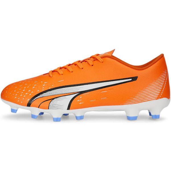 Puma Ultra Play FG Soccer Cleats, Men's, Orange/White